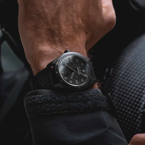 Relojes Automáticos de Buceo de Acero Inoxidable Totalmente Negros de 40 mm, Relojes Automáticos de Pulsera para Hombre con Superluminosidad Negra TOTALMENTE NEGRO - Product Image 3