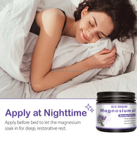 Crème à l'huile de magnésium et à la vitamine E EKBER en gros, lotion pour le corps lissante et éclaircissante, beurre de magnésium à la lavande et au karité pour le sommeil