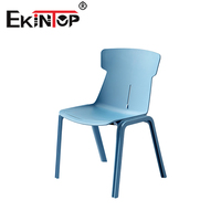 Chaise pivotante en fer, siège à pièces empilables, salle de formation, école, pièces empilables