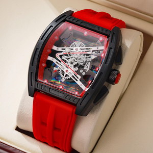 <b>Chronograph</b> <b>Automatic</b> Skeleton Mechanical Men Wrist Watch - Product Image 2