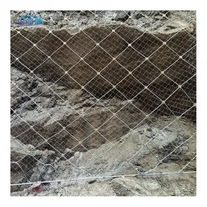 Active rockfall netting SNS Flexible Slope security screen wire mesh Slope Stabilisation Mesh
