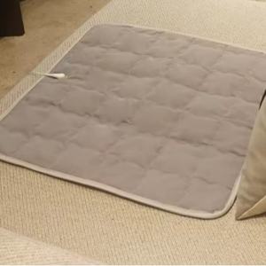 Tapis de mise à la terre portable en fibre d'argent, antibactérien, lavable, en coton, pliable, pour usage domestique et hospitalier - Product Image 1