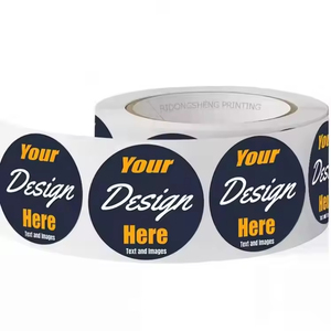 Custom Self-Adhesive Vinyl <b>Stickers</b> <b>Logo</b> <b>Sticker</b> Waterproof <b>Sticker</b> Printing Roll Labels - Product Image 1