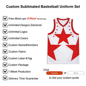 Produsen Jersey Basket Custom, Seragam Basket Cepat Kering, Set Sublimasi, Pabrik OEM untuk Klub, Sekolah, Tim Latihan - Product Image 2