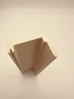 Ligne de boîtier de cadre de porte en WPC moderne garniture décorative profilés composites en bois et plastique imperméables résistants à l'humidité pour usage intérieur