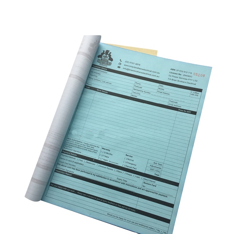 Carbonless Copy Paper non carbon Copy