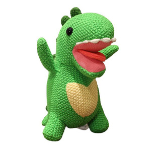 Peluche transfrontalière en coton tricoté rembourré, motifs requin, petite baleine, pieuvre, <span class=keywords><strong>dinosaure</strong></span>, cadeau pour enfants - Product Image 5