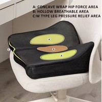 Coussin orthopédique personnalisable de siège de bureau soutien bout à bout ergonomie soulager le Stress mousse à mémoire coccyx douleur coussin de siège de voiture