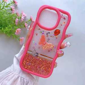 Moda Big Wave PC TPU con mariposa brillo accesorios funda de teléfono celular para <span class=keywords><strong>Honor</strong></span> X6B Plus 200 Lite X8 X7 X9B - Product Image 4