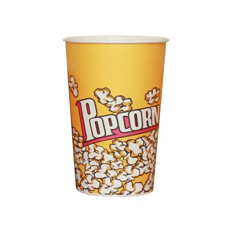 La moda all'ingrosso di qualità può essere una scatola di carta per popcorn personalizzata con il tuo logo