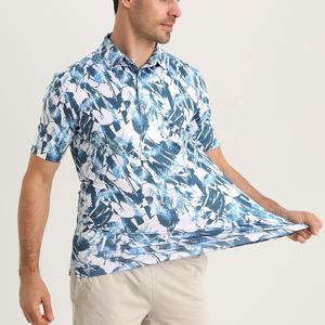 مخصص شخصية فاخرة الرجال عارضة جودة عالية الجافة تناسب سريعة الجفاف Upf50 + اللياقة البدنية الرياضة جولف تي شيرت - Product Image 3