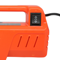 Cric hydraulique électrique pour voiture, petit moteur, levage rapide, éclairage LED