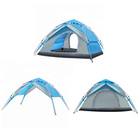 Étanche 3-4 personnes entièrement automatique autre Camping Glamping équipement pêche Portable Portable Camping tente en plein air
