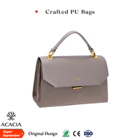 Sac Hobo en Cuir PU Grande Capacité pour Femme, Design ODM, avec Pompon Français et Chaîne Décorative, Sac à Bandoulière de Qualité Supérieure pour Femme