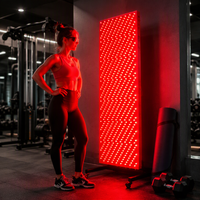 Panneau de luminothérapie rouge pour tout le corps avec lumière LED infrarouge proche et écran tactile pour utilisation verticale et murale à usage commercial