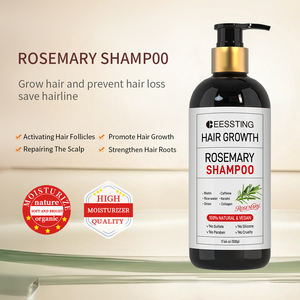 Champú Natural de Marca Propia con Biotina Orgánica, Anticaspa, para el Crecimiento del Cabello, Relajante, con Romero y Menta, Sin Sulfatos - Product Image 3