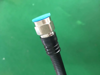 Kabel jumper pengumpan 7/8 kabel jumper pengumpan rf 1/2 "kabel jumper super fleksibel dengan 4.3/10 n