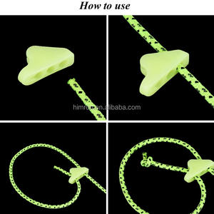 ตัวยึดเชือกพลาสติกสำหรับเต็นท์กลางแจ้งตัวปรับเชือกหัวเข็มขัดสามเหลี่ยมเรืองแสงในที่มืดในเวลากลางคืน - Product Image 6