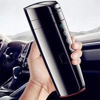 Tasse chauffante électrique de voiture 12V/24V 350ml tasse intelligente chauffante de voiture avec contrôle de la température tasse d'eau pour appareils électriques de voiture