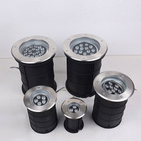 Lampu Taman Lanskap LED Luar Ruangan Berkualitas Tinggi Bahan Stainless Steel IP67 Dapat Diatur 5W 10W 15W 20W 25W