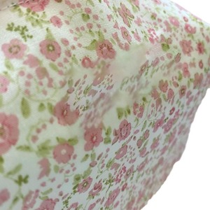 Sweet and fresh floral makeup bag, soft quilted <b>toiletry</b> bag, travel portable ultra-clear skincare product <b>storage</b> bag - Product Image 5