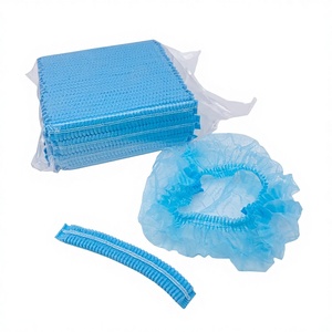 Gorro Desechable Ecológico Junda para Ducha/Baño, Tipo Bouffant, con Clip, Plegable/Rizado/de Tiras, de PE, Impermeable, para Hotel - Product Image 2