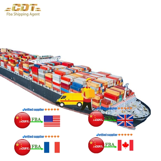 Transport Maritime International Cheapest Door to Door Services Sea Shipping Agent Freight Forwarder From China to Uk  Usa Italy