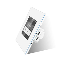 Interrupteur intelligent WiFi LCD Lanbon L8, norme américaine, capteur de mouvement PIR, statistiques de consommation d'énergie, commande vocale, Smart Life pour maison intelligente