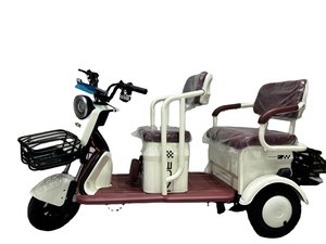 Tricycle motorisé, vélo cargo électrique, scooter électrique à trois <span class=keywords><strong>roues</strong></span>, vélo électrique, tricycle électrique pour passagers - Product Image 3