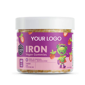 2024 Usine En Gros Vegan Fer Gummies Multivitamine Adulte Santé Complément Complexe Vitamines Minéraux Offre Spéciale - Product Image 1