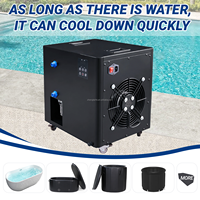 Bain de glace automatique ZT pour usage domestique avec compresseur, machine de refroidissement portable pour la cryothérapie et le système de récupération
