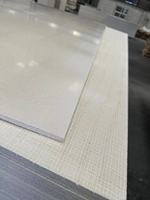 Panneau de remplacement en MgSO4 pur pour cloisons sèches, alternative ignifuge au panneau de fibres-ciment, panneau léger pour cloisons.