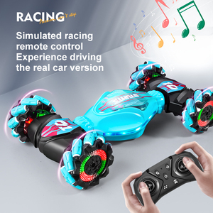 Voiture RC 4x4 de cascade avec détection gestuelle, <span class=keywords><strong>télécommande</strong></span> manuelle, voitures torsadées avec lumière et musique pour enfants et adultes - Product Image 5