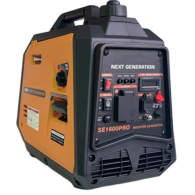 Small Portable Inverter Generator 1200W Power Silent Generator Petrol Camping Generator