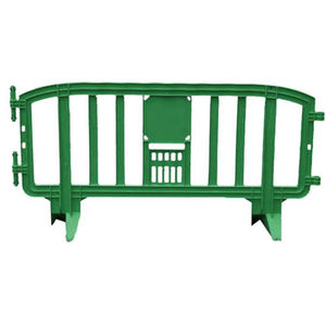 Barrière de contrôle de la personnes en plastique, 78 pouces, transportable, bleu - Product Image 1