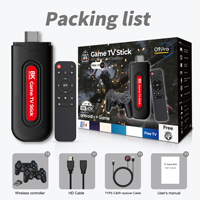 Zoku Q9PRO X2plus konsol TV nirkabel, Konsol permainan Retro klasik 8KHD 40000 + 8KHD 40000 + Pengontrol nirkabel untuk anak-anak