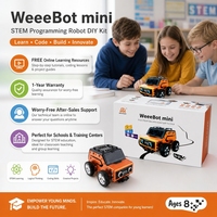 WEEEMAKE WeeeBot Mini V2.0 - Kit Educativo de Robot de Dibujo para Niños - Aprendizaje Práctico y Habilidades STEM