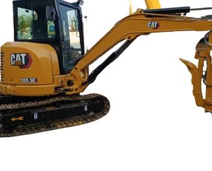 Excavadora de orugas Caterpillar 303.5E usada, rentable, 3 toneladas con bomba de motor, núcleo de engranaje de motor, incluye peso operativo - Product Image 1