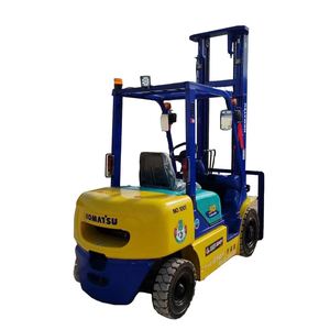 Komatsu Used 3 Ton Diesel <b>Engine</b> Forklift Truck High Efficiency Portable Stacker Manual Used Construction Machinery - Product Image 1