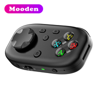 Mooden Y05 Mini Wireless Game Controller Portable BT Gamepad dengan Dukungan Getaran untuk Game/E-book/Pengambilan Foto Multi-platform