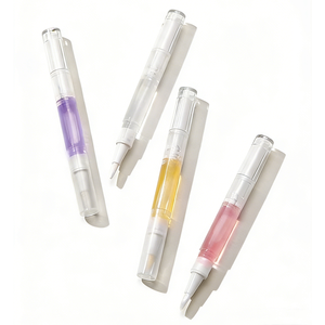 पारदर्शी अनुप्रयोग पलक वृद्धि तरल कॉस्मेटिक क्लिक पेन कंटेनर दांत कॉस्मेटिक मोड़ पेन कंटेनर दांत कॉस्मेटिक मोड़ पेन ब्रश - Product Image 2