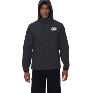 OEM Custom Color Softshell <b>Jacket</b> For <b>Men</b> <b>Lightweight</b> Sportswear With Full Zipper and Adjustable Material <b>Men</b> Softshell <b>Jacket</b> - Product Image 4