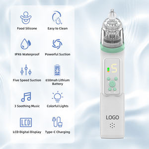 Limpador Nasal Aspirador BPA Electrico Nasal untuk Bebe silikon untuk Alimentos Recarregavel Aspirador Nasal Para Bebe - Product Image 3