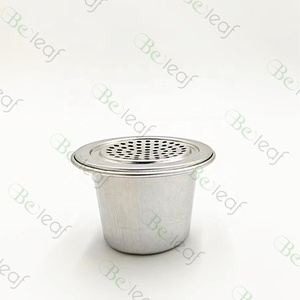 Nhà Máy Bán Buôn Bạc Nhôm Có Thể Sạc Lại Shisha Thiết Lập Độc Đáo Gương Kỹ Thuật Với Nhôm Pod Và Hộp Thủy Tinh Đóng Gói - Product Image 2