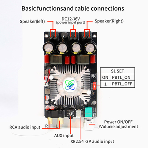 บอร์ดขยายกำลังสัญญาณดิจิตอล Hi-Fi เกรด XY-AP2202 TPA3251 AP2202 350W สะพาน220WX2สเตอริโอพลังงานสูง - Product Image 4