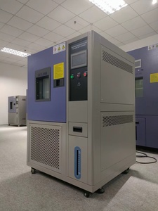 프로그래밍 가능한 온도 및 습도 시험실 80L 실험실 벤치탑 기후 시뮬레이션 장비 - Product Image 4