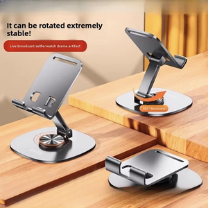 Anve 2025 đầy đủ kim loại di động có thể gập lại máy tính bảng đứng 720 độ xoay điện thoại Bảng điều khiển chủ cho <span class=keywords><strong>Ipad</strong></span> Điện thoại di động chủ - Product Image 6