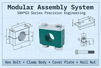 Serre-tuyau hydraulique réglable en aluminium Susen, surface galvanisée, diamètre de serrage 6mm-70mm, industrie lourde, exploitation minière/SXH G3