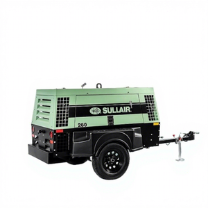 <span class=keywords><strong>Compresor</strong></span> de Aire Portátil de Tornillo Sullair de 260 CFM con Motor Cummins, 100 psi, 6.9 bar, Refrigerado por Aire, para Construcción de Carreteras - Product Image 1