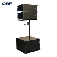 Meilleure Vente Professionnel Double Tweeters 10 Pouces 8 Ohms Enceintes Line Array Équipement Étanche Système Sonore Passif pour Événements Extérieurs